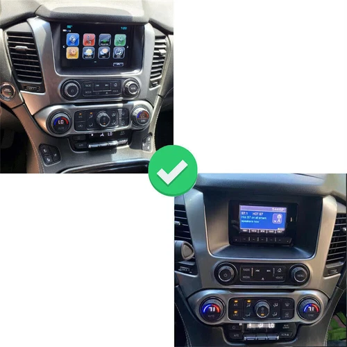 Radio de coche Android 14,4" para Chevrolet Suburban Tahoe GMC Yukon 2014-2020 estéreo - Imagen 8 de 11