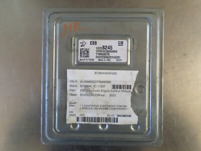 2020-2023 Buick Encore GX 1.2L GM Engine Control Module ECM ECU