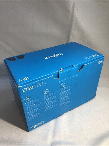 Haut-parleurs compacts pour ordinateur portable Logitech Z130 son stéréo complet jack 3,5 mm (980-000417) - Photo 2/2