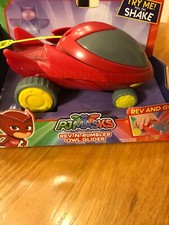 PJ Masks Night Time Adventures Rev-N-Rumbler Owl Glider New In Package