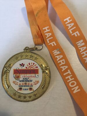 SUMMER CELEBRATION Running Half Marathon 2017 Medal
