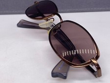 Alain Mikli Sunglasses Woman Brown Rectangular Oval Vintage 90S 7709