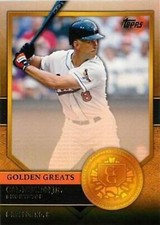#GG-45 Cal Ripken Jr. - Baltimore Orioles - 2012 Topps - Golden Greats Baseball