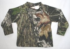 Mossy Oak Camo Boys Shirt, Long Sleeve Baby Kids