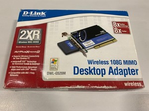 D-Link Wireless Desktop Adapter 2XR 108AG MIMO AirPlusXtremeG DWL-G520M
