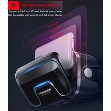 Virtual Reality VR Headset 3D Glasses Smartphone Gaming Helmet Video Goggles HD — image 7