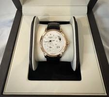 Glashütte Original PanoMaticLunar 18K Rose Gold Silver Moon Phase 40mm Box Paper 7