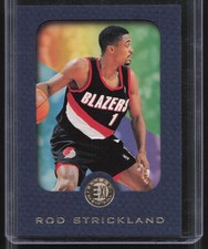 1995-96 SkyBox E-XL #69 Rod Strickland Blue
