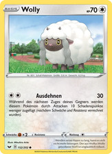 Wolly / Pokémon Karte / Deutsch / Schwert & Schild / Nonholo