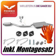 ✅ für BMW 3er E30 318is 100kW (1989-1991) Endschalldämpfer Auspuffanlage Auspuff