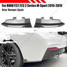 Heckansatz Seitenteile Flaps mit Wing ABS f�r BMW 2 Serie F22 F23 M-Sport 15-19
