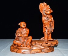 Exquisite Small Leaf Boxwood He He Er Xian Ornament