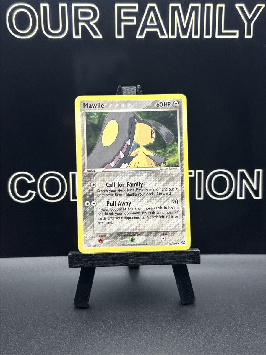 Mawile 17/108 Rare Non Holo EX Power Keepers Pokemon Card | eBay
