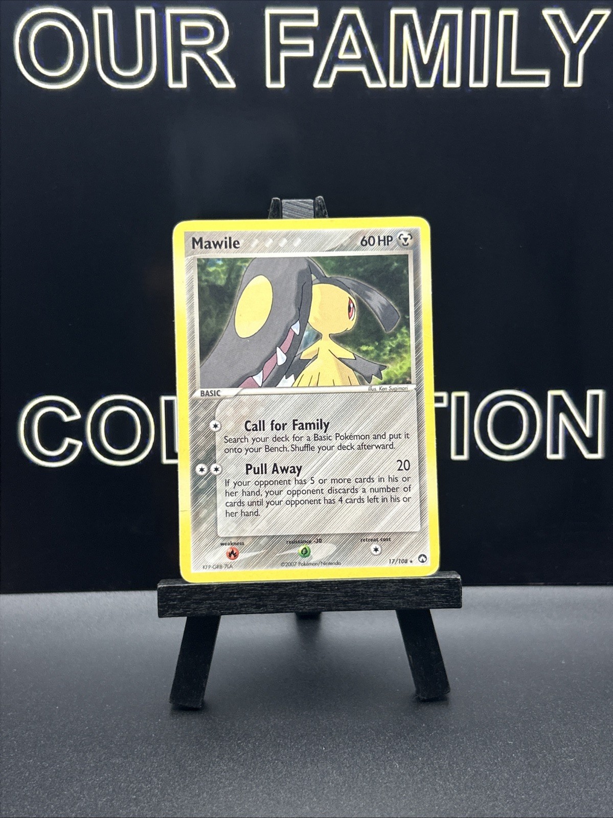 Mawile 17/108 Rare Non Holo EX Power Keepers Pokemon Card