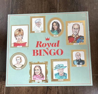 Laurence King Royal Bingo Game Complete w/ Booklet, 2+ Players, 8+
