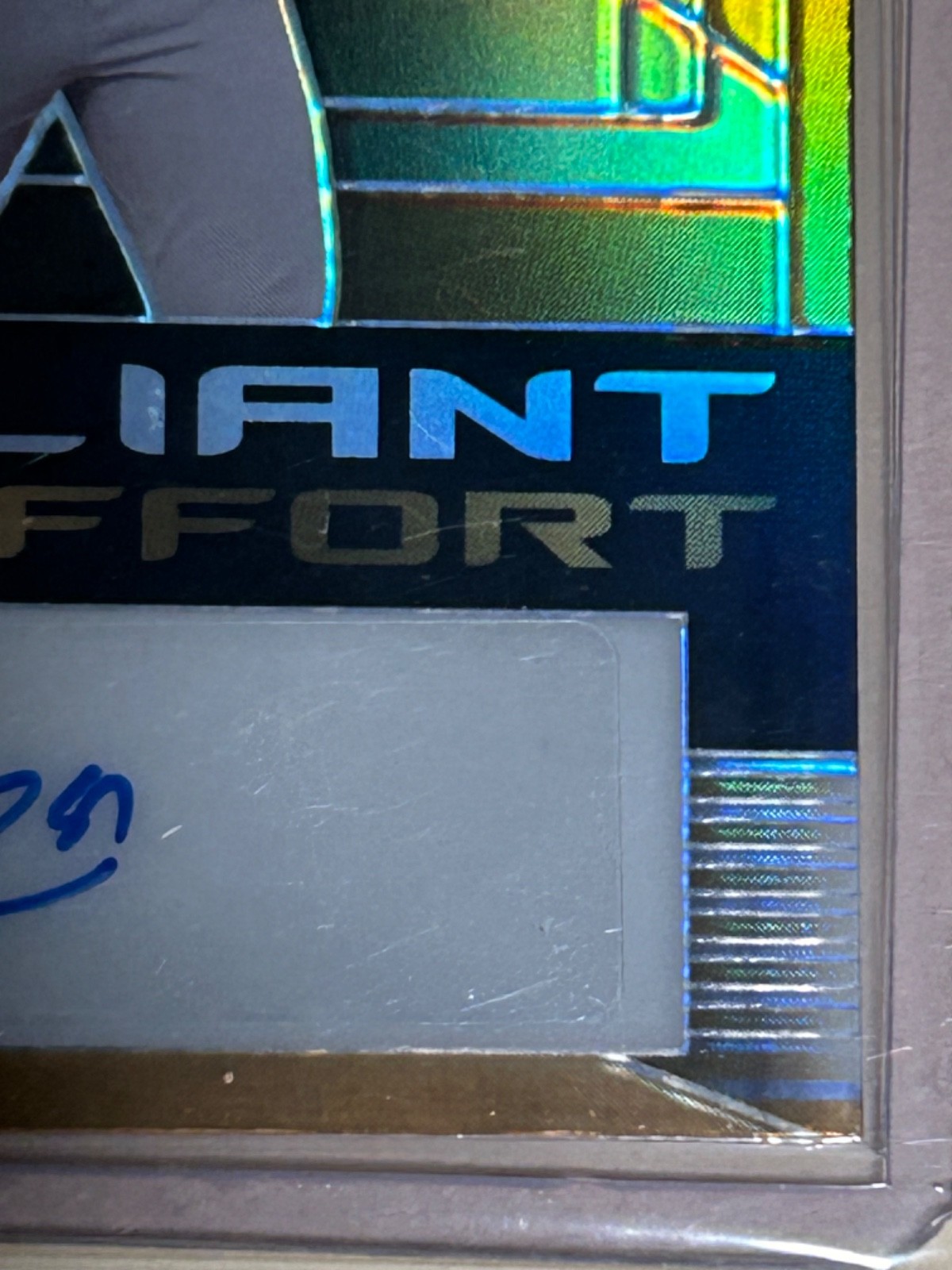 #1/1 JUNG HOO LEE AUTO LEAF VALIANT EFFORT GOLD PRISM AUTOGRAPH GIANTS SSP 1/1 ! view 10