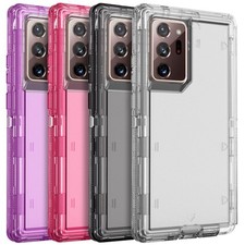 For Samsung Galaxy Note 20 Ultra Note20 Case Clear Shockproof Rugged Heavy Duty