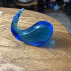 Ron Ray Cobalt Blue Whale Art Glass 1994 Signed & Dated Paperweight — photo 7