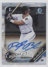 2019 Bowman Draft Chrome Draft Pick Auto Peyton Burdick #CDA-PB Auto z5m