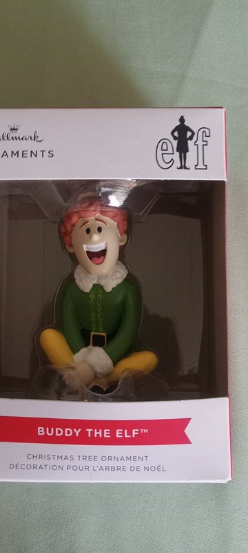 Hallmark "Buddy the Elf" ornament-new