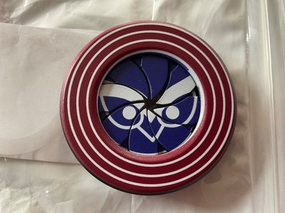 Red Blue Eagle Engine Ignition Start Stop Push Button Rotary Switch Cover Cap