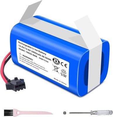 3400mAh Replacement Battery Compatible for Ionvac SmartClean 2000 Robovac 7687