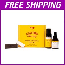 Suede Nubuck Care Kit: Cleaner, Protector, Brush