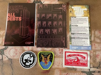 Octopus Ink Games Mothership RPG DEATH PAYS ALL DEATHS Kickstarter new complete