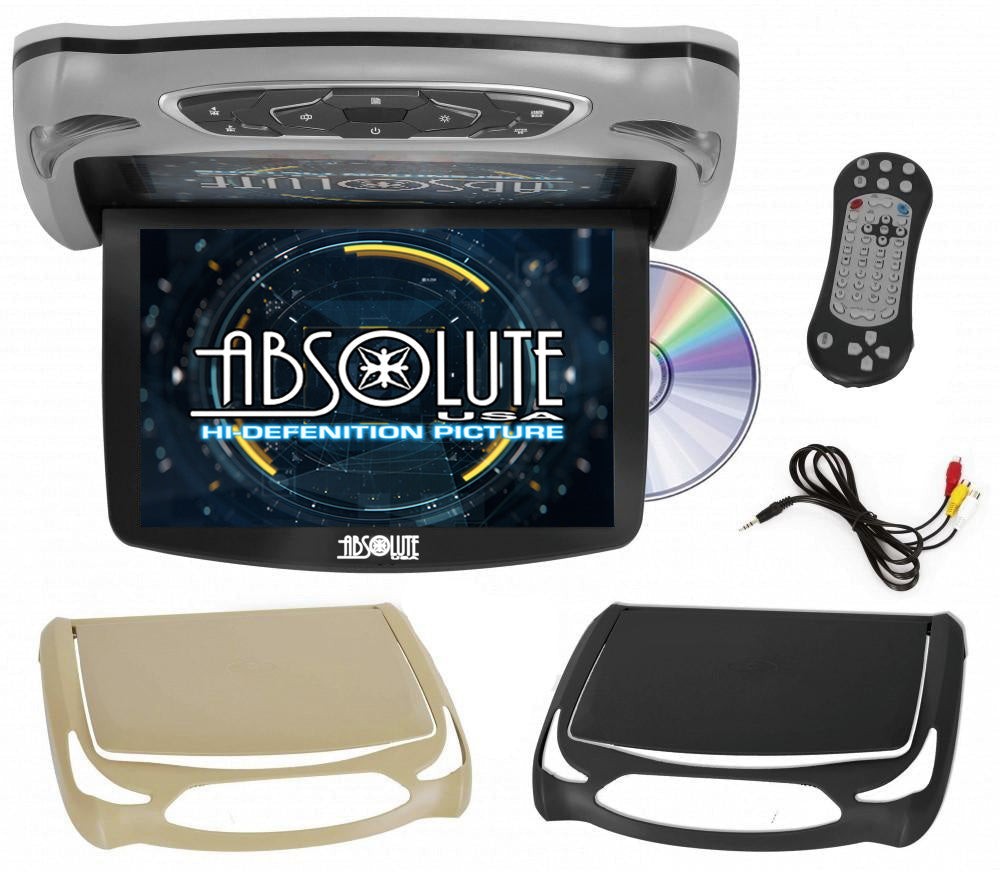 14" Car Roof Mount Overhead Flip Down TFT LCD Monitor with B