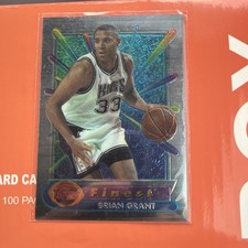 BRIAN GRANT 1994-95 TOPPS FINEST REFRACTOR #186 ROOKIE KINGS