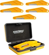 Music Nomad 5 pc. Diamond Coated Nut File Bass Set MN673