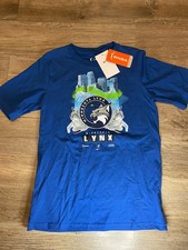 Nike Minnesota Lynx T-Shirt Youth L Blue WNBA Graphic Tee Kids NWT