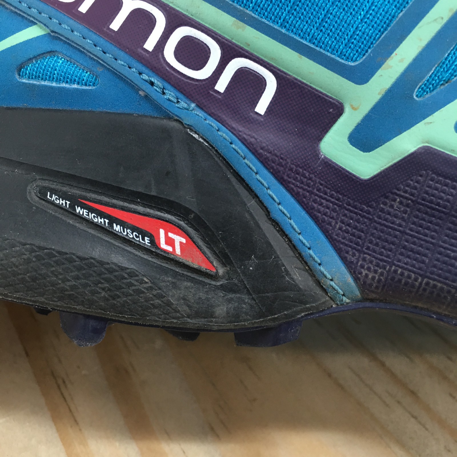 Salomon Scarpe Donna 8.5 Speedcross 4 Sneakers Trail Running Blu Stringate 398422