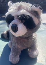 Aurora World Plush Flopsie BANDIT the Raccoon 12 in Stuffed Animal Trash Panda