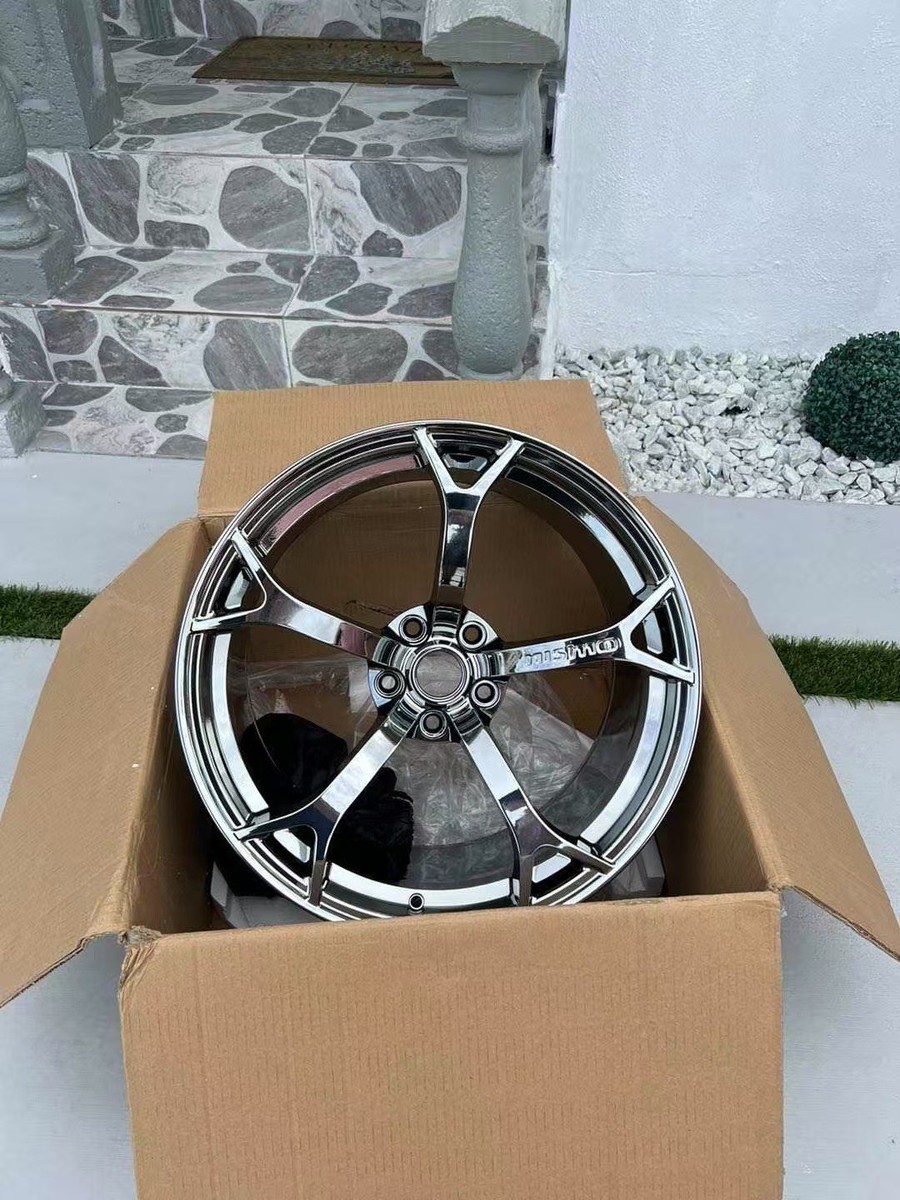 y① NEW NISMO V1 CHROME WHEELS SET OF 4 (SQUARE) 19x9.5 OR 19x10.5 | eBay