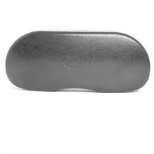 Ray-Ban Black Hard Clamshell Sunglasses Eyeglasses Case Cleaning Cloth 2