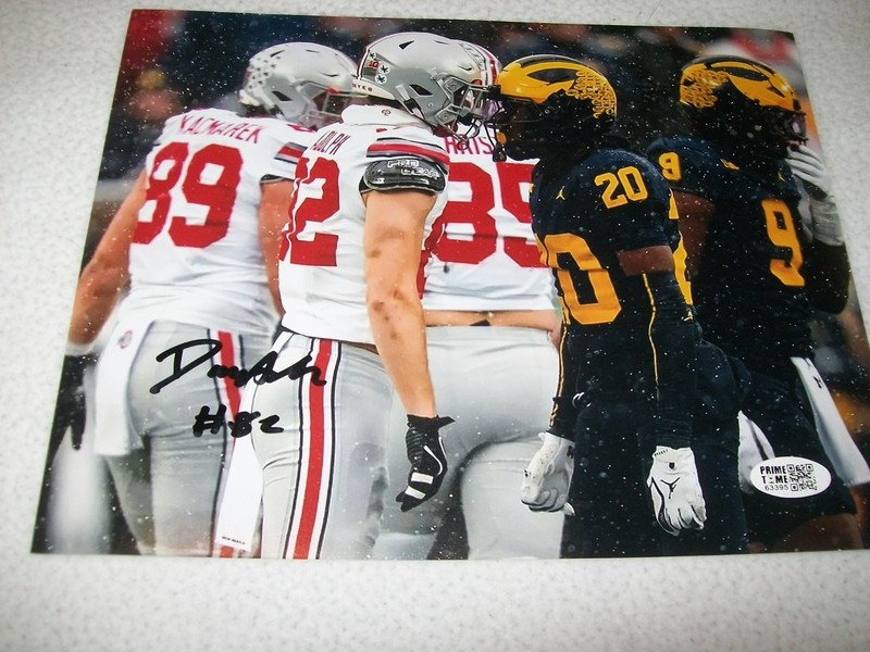 DAVID ADOLPH AUTO SIGNED AUTOGRAPH 8X10 PHOTO OHIO STATE BUCKEYES #2