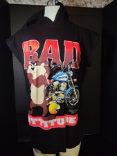 Vintage 1991 Harley-Davidson x Looney Tunes Taz Bad Attitude T-Shirt M