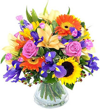 Clare Florist Fantastic Summer Memories Fresh Flower Bouquet Beautiful Fresh Lil