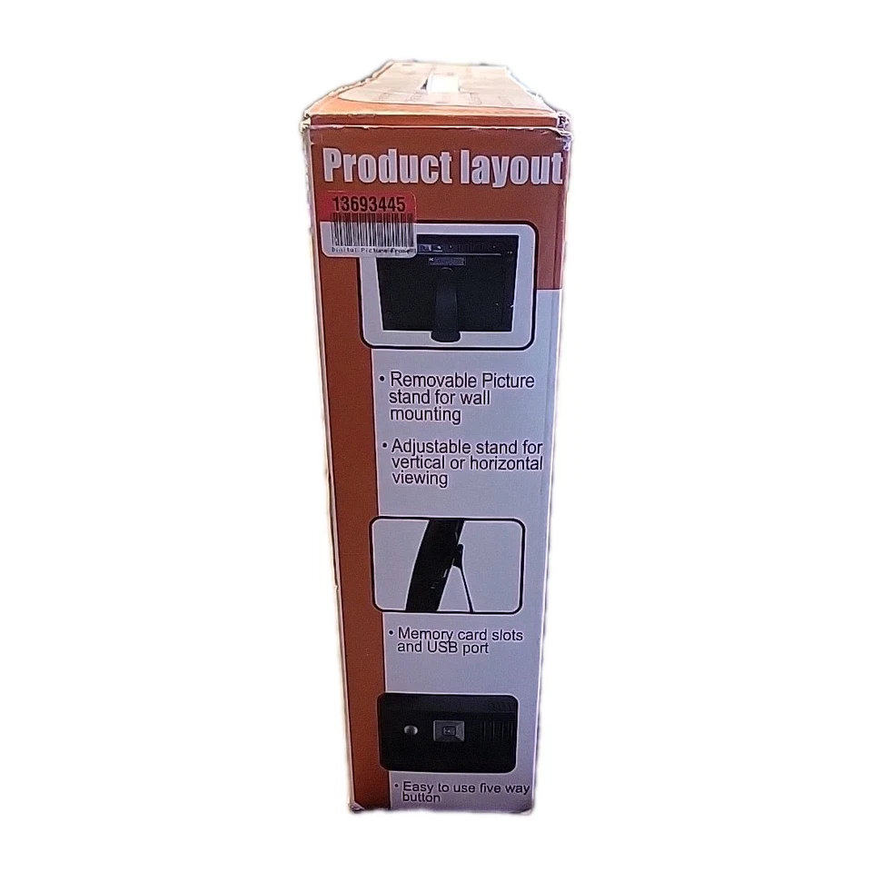 Sync Pix Digital Picture Frame, 12” Screen Smartparts - Image 4 of 4