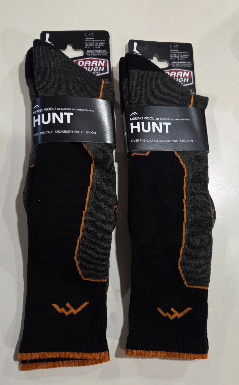 2 Pair DARN TOUGH HUNT 2116 OTC Midweight With Cushion Socks FOREST Size LARGE
Opens in a new window