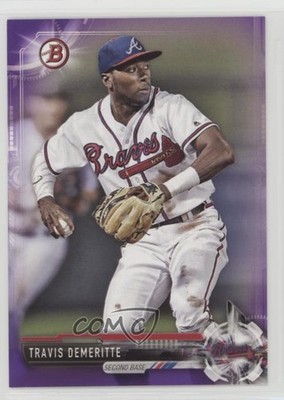 2017 Bowman Prospects Purple 83/250 Travis Demeritte #BP144 0b5