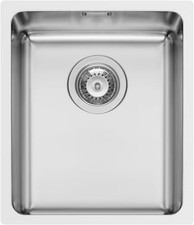 Pyramis Lydia Undermount Kitchen Sink 340mm x 400mm X 200mm R25 UM 1B