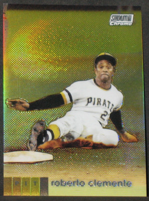 Roberto Clemente 2020 Stadium Club Chrome Refractor Parallel #159 Pirates