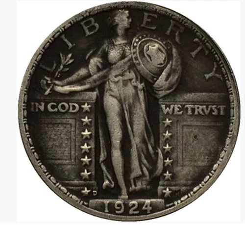 Very good--1924-D Standing Liberty Quarter, Avidly Pursued Choice