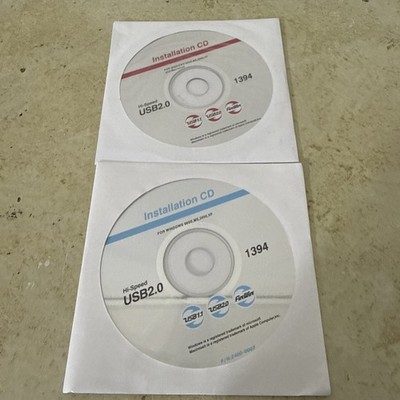 Installation Cd 1394 USB 2.0