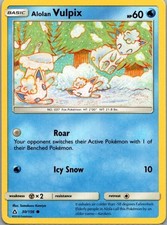 Alolan Vulpix 30/156 Ultra Prism Common NM Pokemon TCG on eBay