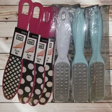 Lot of 7 - Foot Exfoliating Files - Double Sided Calous Remover Pedicure Tool