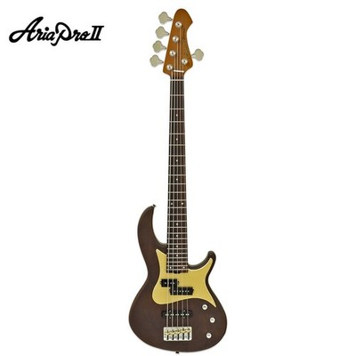 Aria Pro II Hot Rod Collection Detroit 5-String Electric Bass Bourbon Barrel