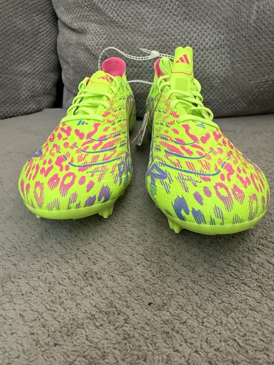 Adidas Predator League FG MG Soccer Cleats Shoes Lucid Lemon JH6471 Mens Size 12 Adidas Predator League FG/MG Soccer Cleats Men Size 12 Women  main image 3
